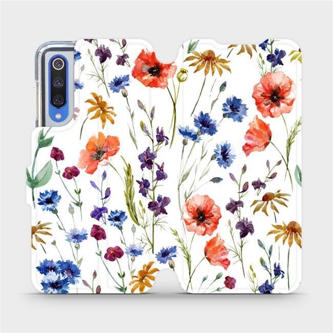 Flip puzdro na mobil Xiaomi Mi 9 SE – MP04S Lúčne kvety