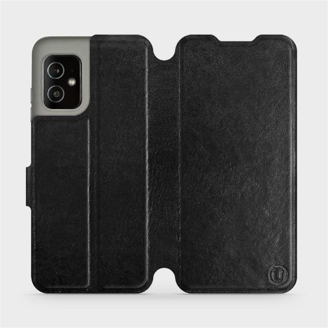 Mobiwear flip puzdro pre Asus Zenfone 8 – Black&Gray