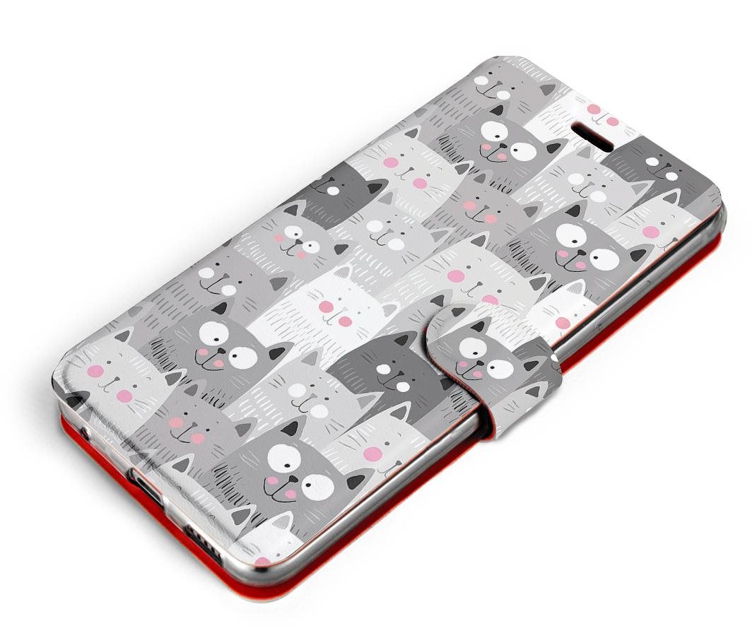 Mobiwear Flip puzdro na Samsung Galaxy S22 – M099P Mačičky