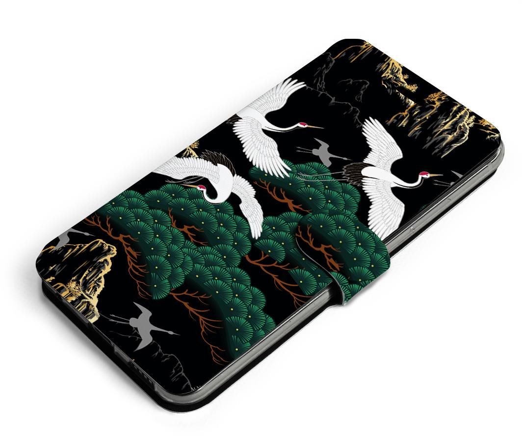 Mobiwear Flip puzdro na Samsung Galaxy M21 – VP16S Žeriavy