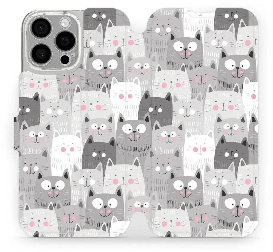 Mobiwear flip knižkové pre Apple iPhone 16 Pro Max - M099P