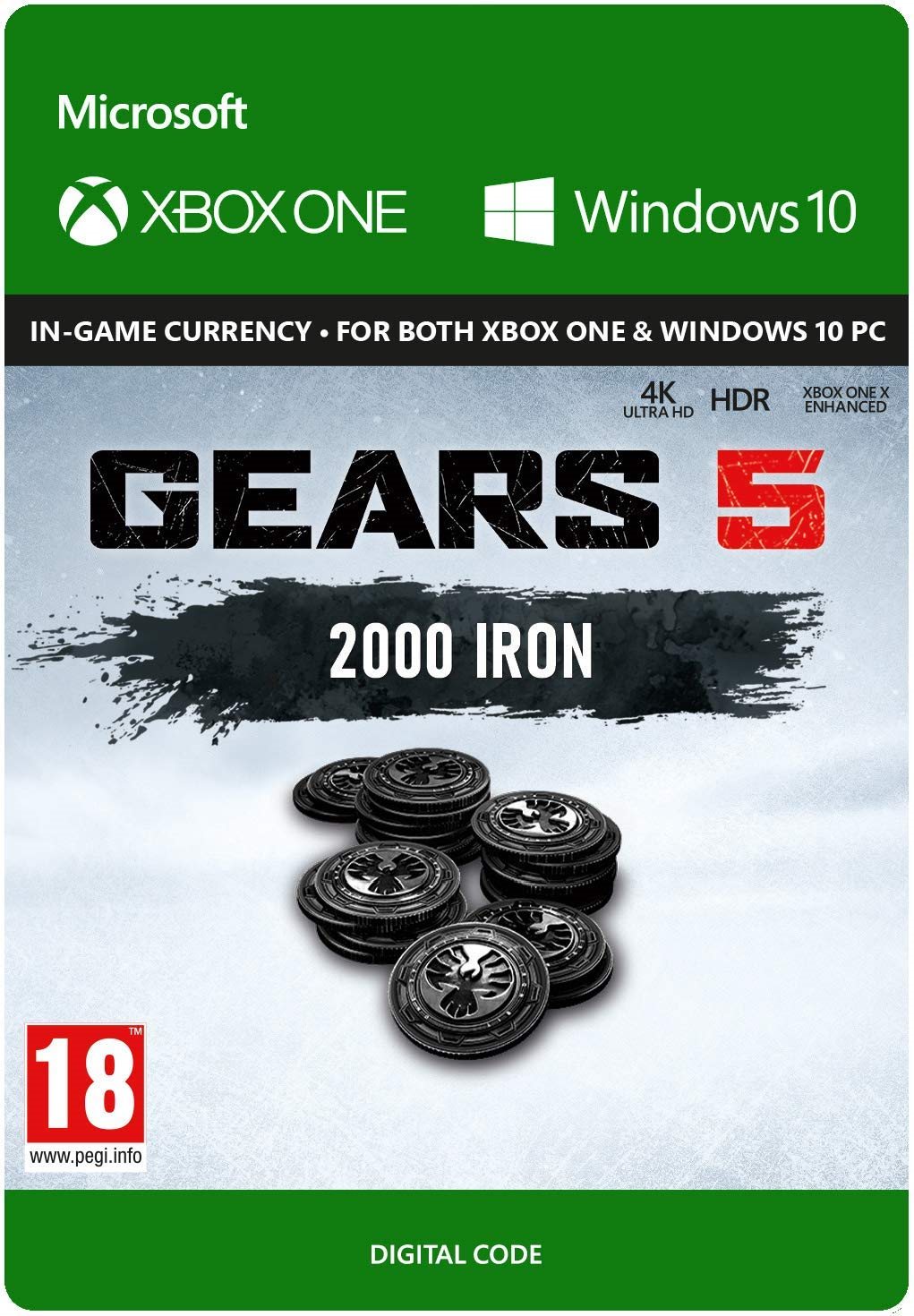 Gears 5: 2000 + 250 Iron – Xbox Digital