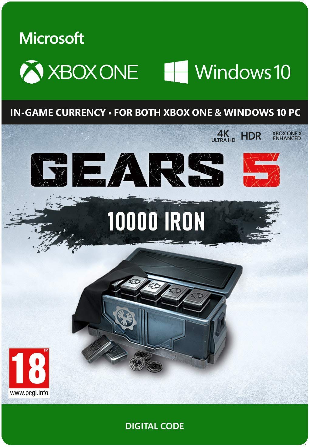 Gears 5: 10 000 + 2 500 Iron – Xbox Digital