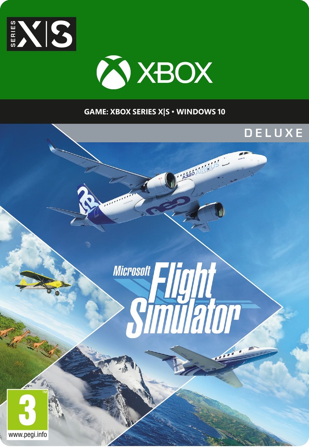 Microsoft Flight Simulator – Deluxe Edition – Xbox Series X|S/Windows 10 Digital