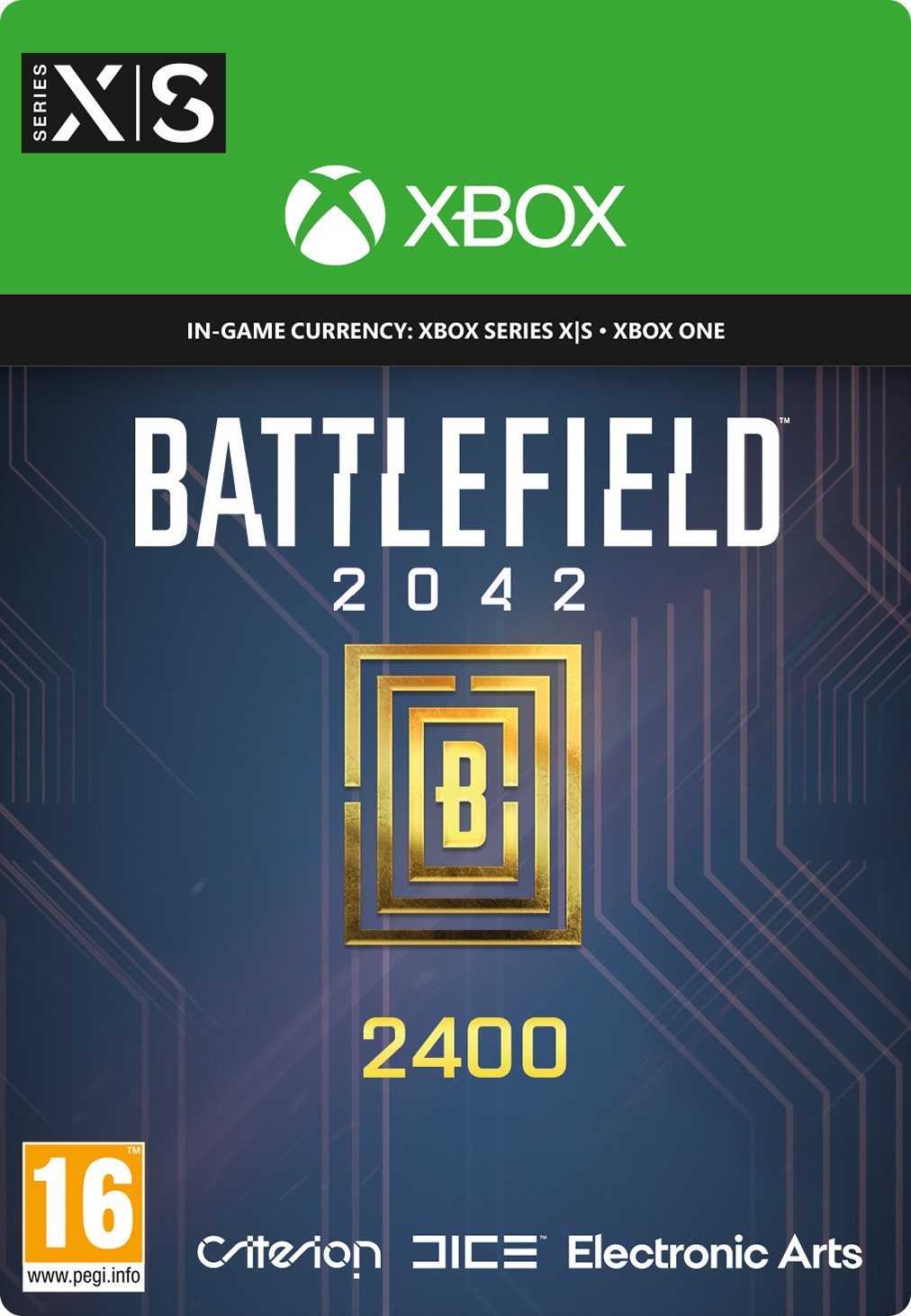 Battlefield 2042: 2400 BFC – Xbox Digital