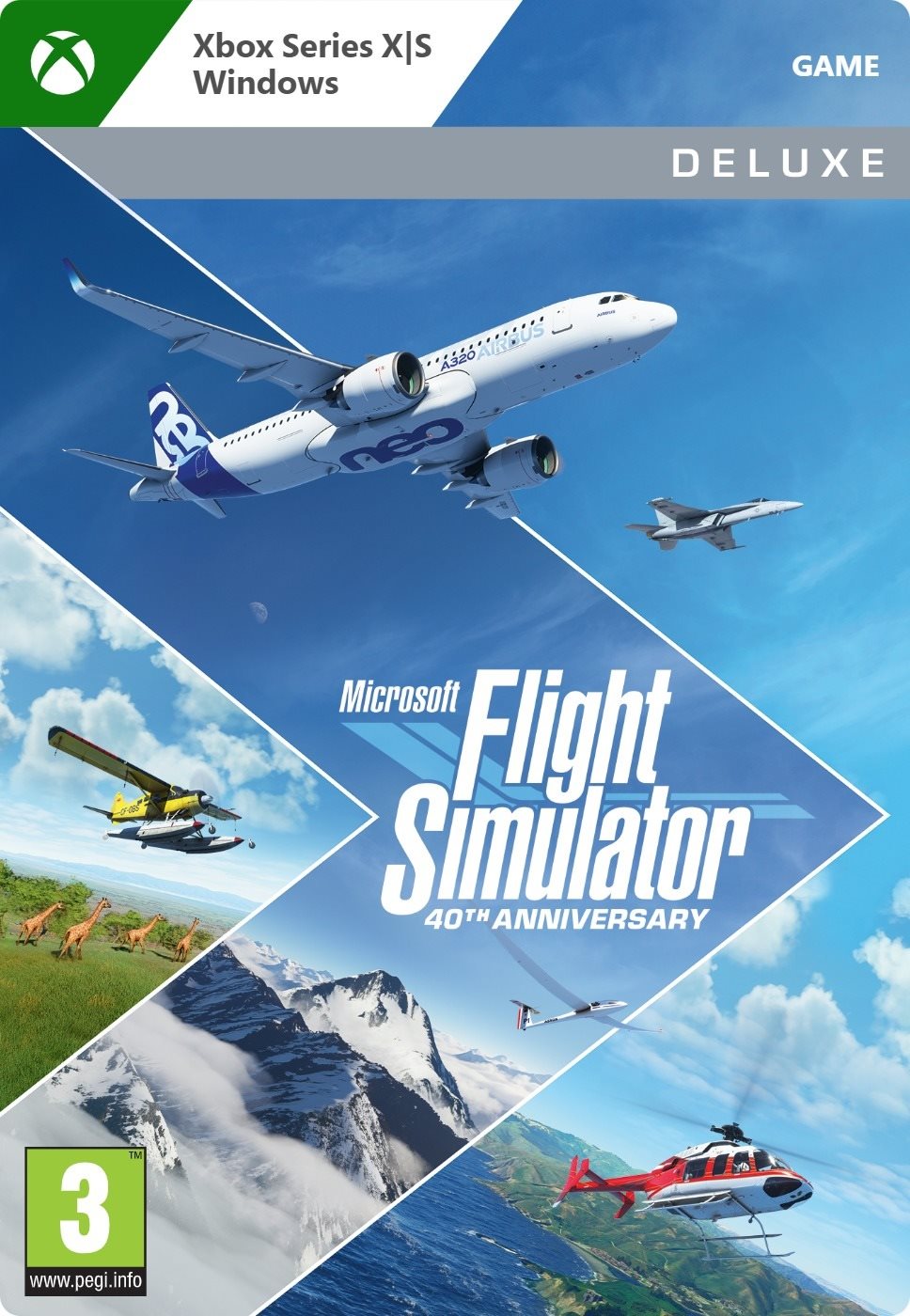 Microsoft Flight Simulator 40th Anniversary – Deluxe Edition – Xbox Series X|S/Windows Digital