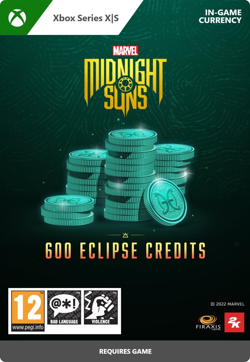 Marvels Midnight Suns: 600 Eclipse Credits – Xbox Series X|S Digital