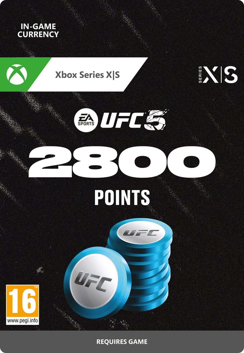 UFC 5: 2,800 UFC Points – Xbox Series X|S Digital