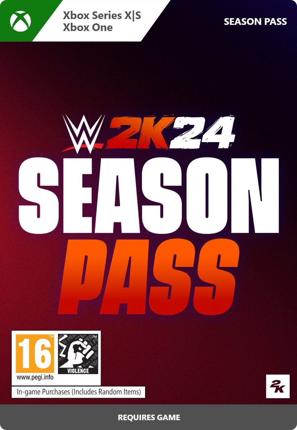 WWE 2K24: Season Pass – Xbox Digital