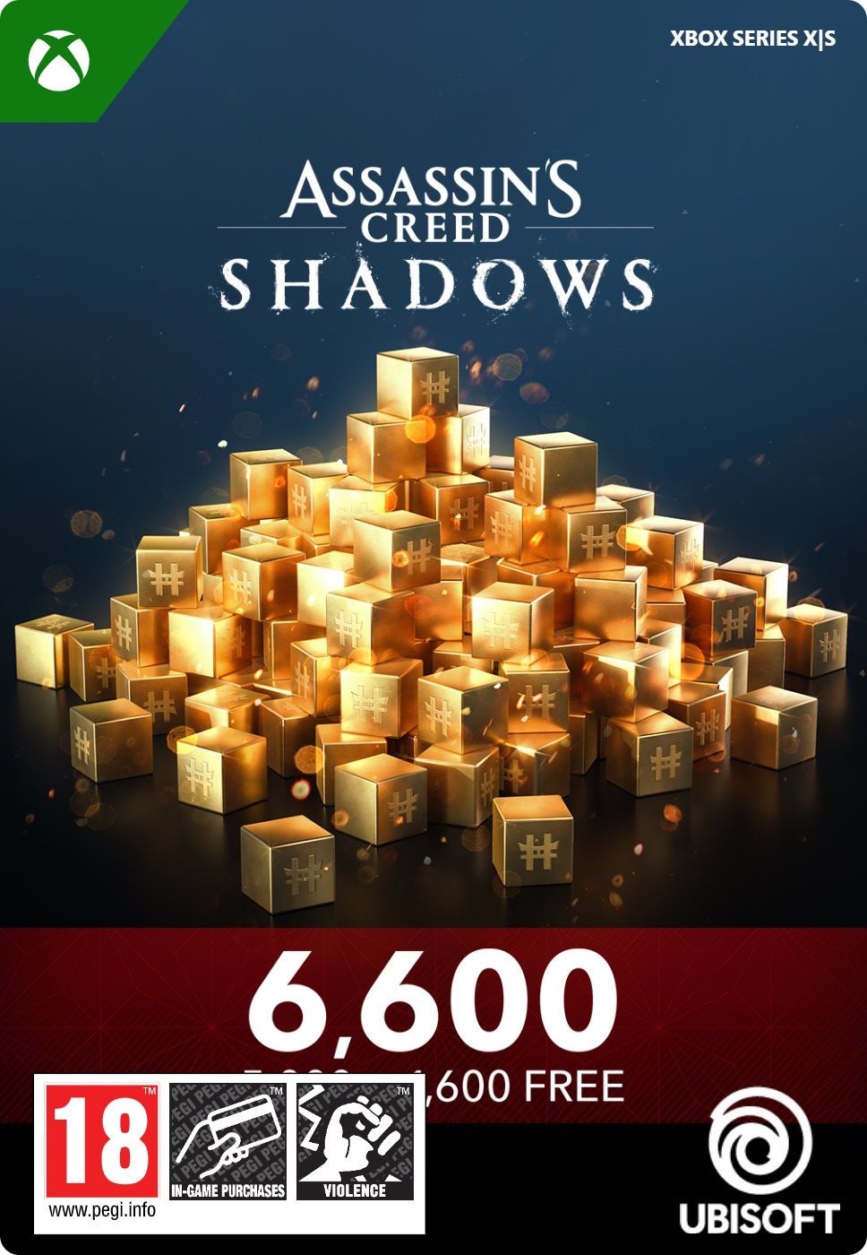 Assassins Creed Shadows: 6600 Helix Pack – Xbox Series X|S Digital