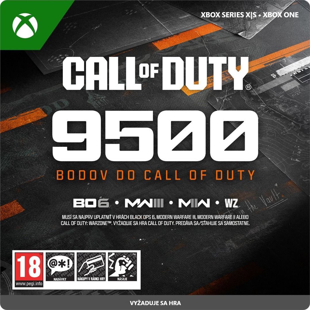 Call of Duty: 9500 Points - Xbox Series X|S Digital
