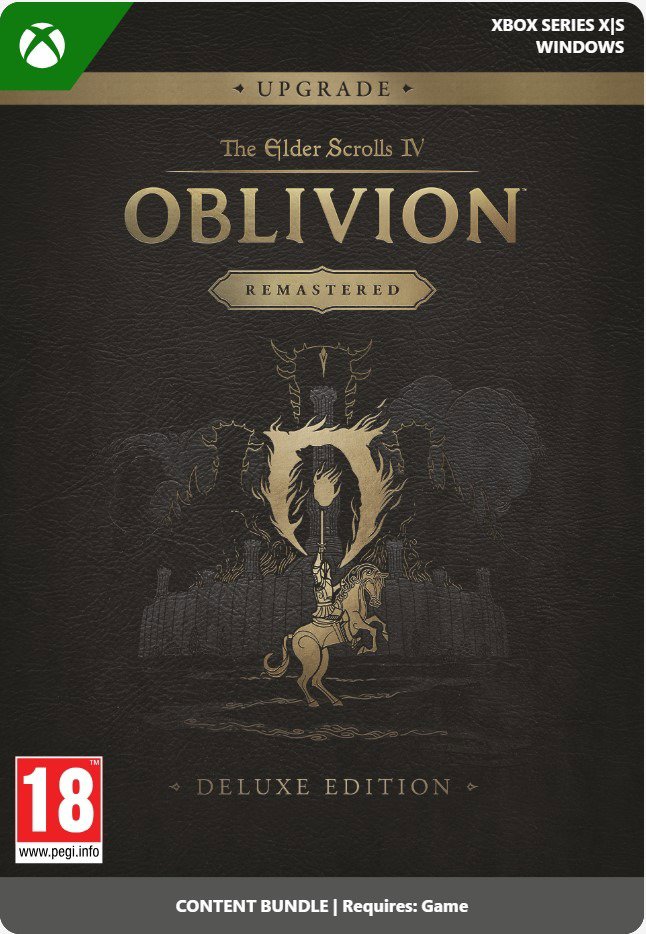 The Elder Scrolls IV: Oblivión Remastered: Deluxe Upgrade – Xbox Series X|S/Windows Digital