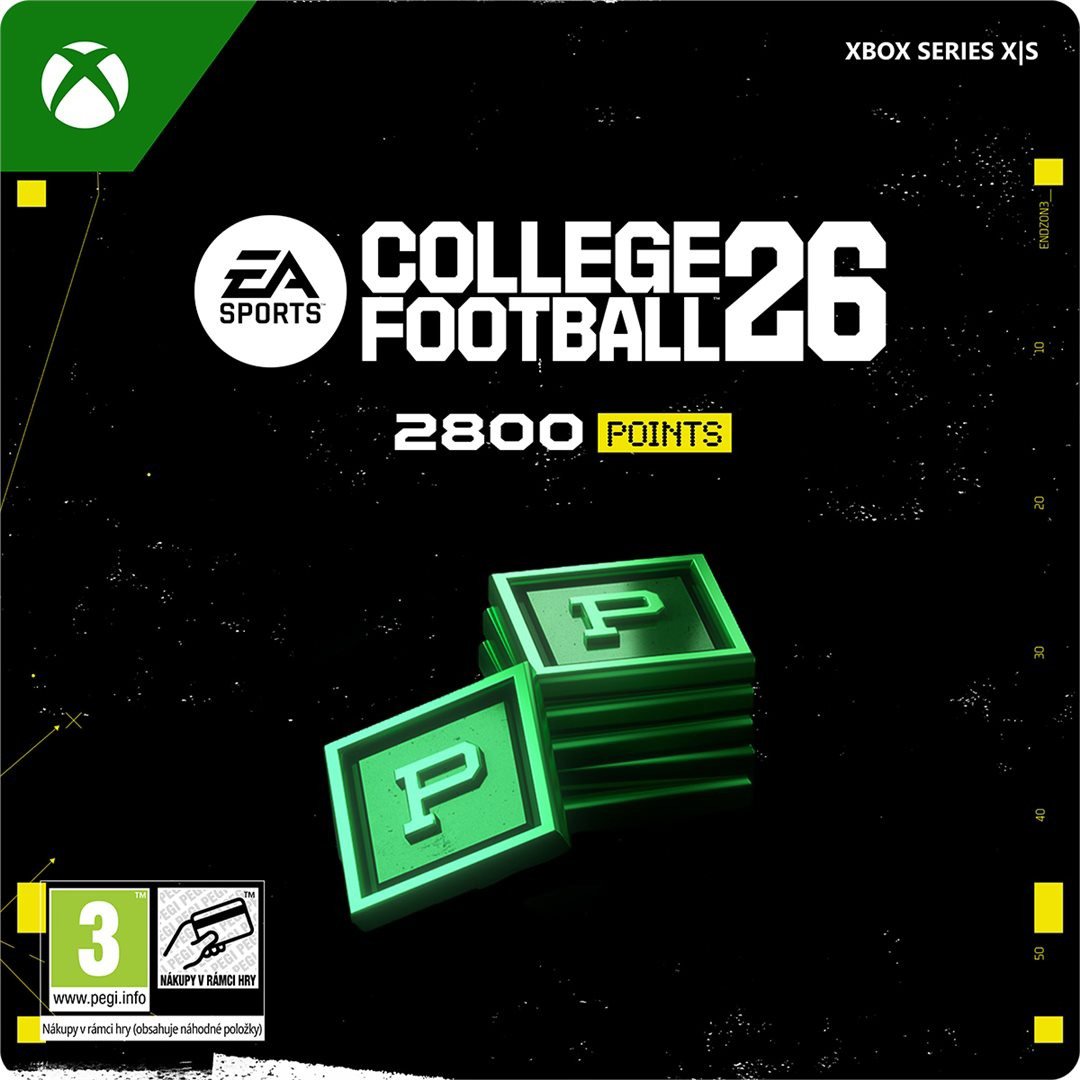 College Football 26: 2800 Points – Xbox Series X|S Digital