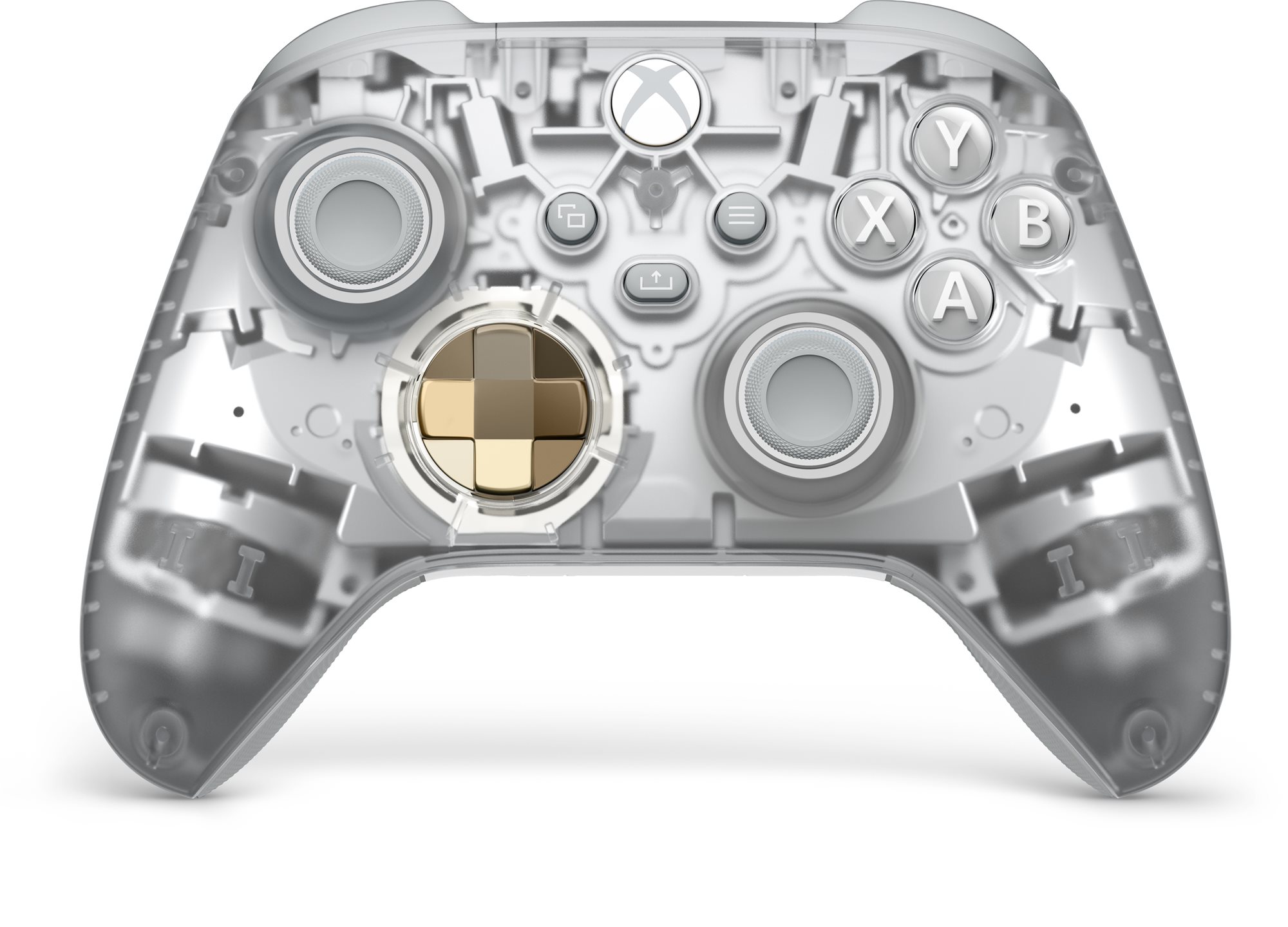 Xbox Wireless Controller Translucent Series Ghost Cipher Special Edition.