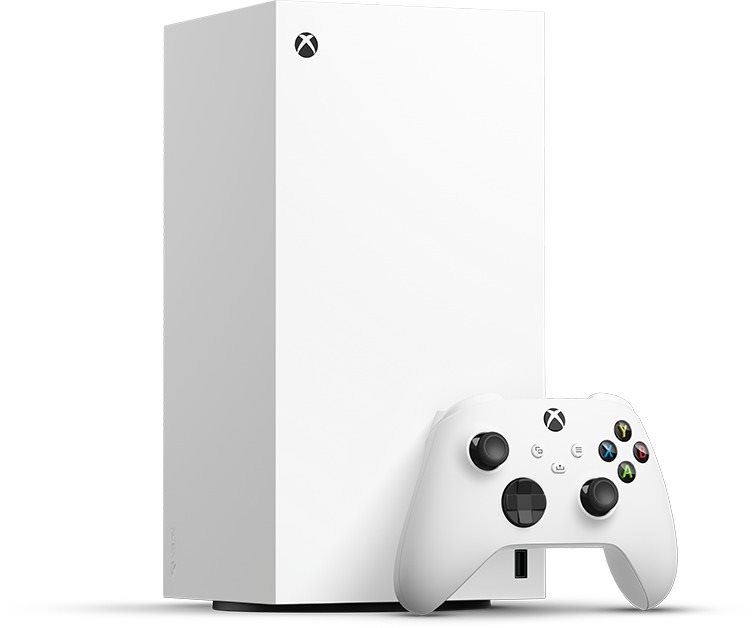 Xbox Series X – 1 TB Robot White (Digital Edition)