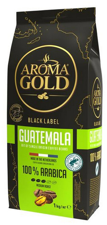 Aroma Gold Black Label Guatemala zrno 1000 g