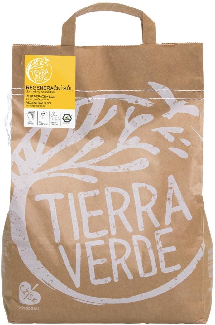 TIERRA VERDE Soľ do umývačky (papierové vrece 5 kg)