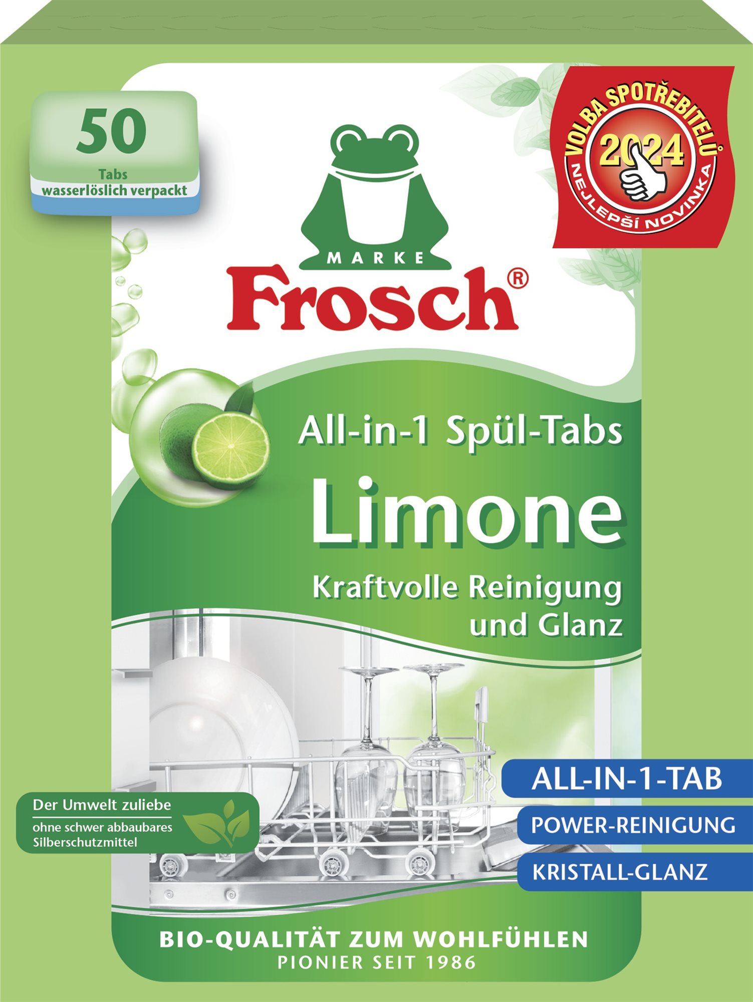 FROSCH EKO All in One Citrón (50 ks)