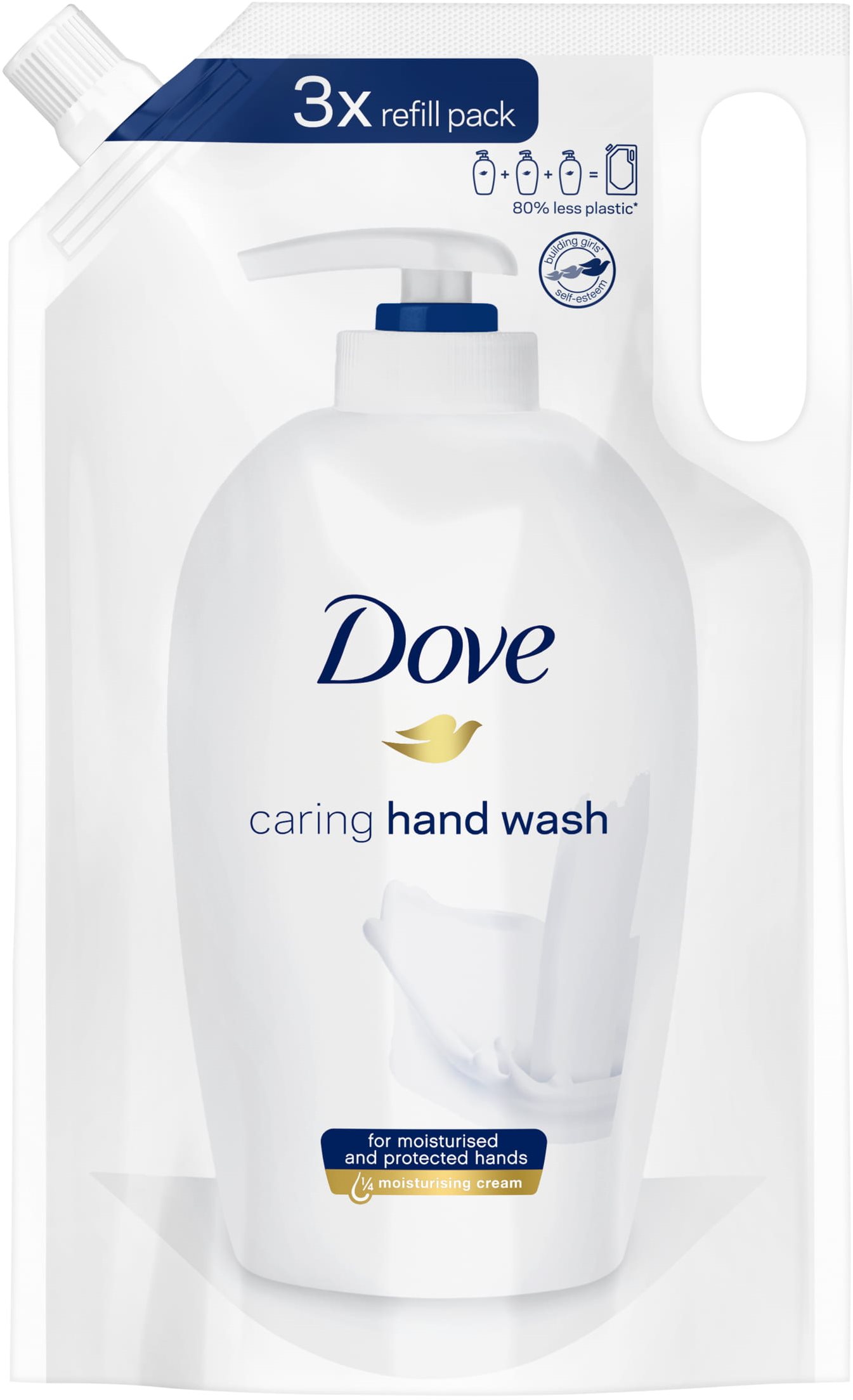 DOVE Jemné tekuté mydlo náhradná náplň 750 ml