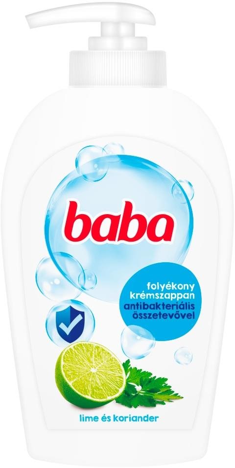 BABA tekuté mydlo s antibakteriálnym limetkovým extraktom 250 ml