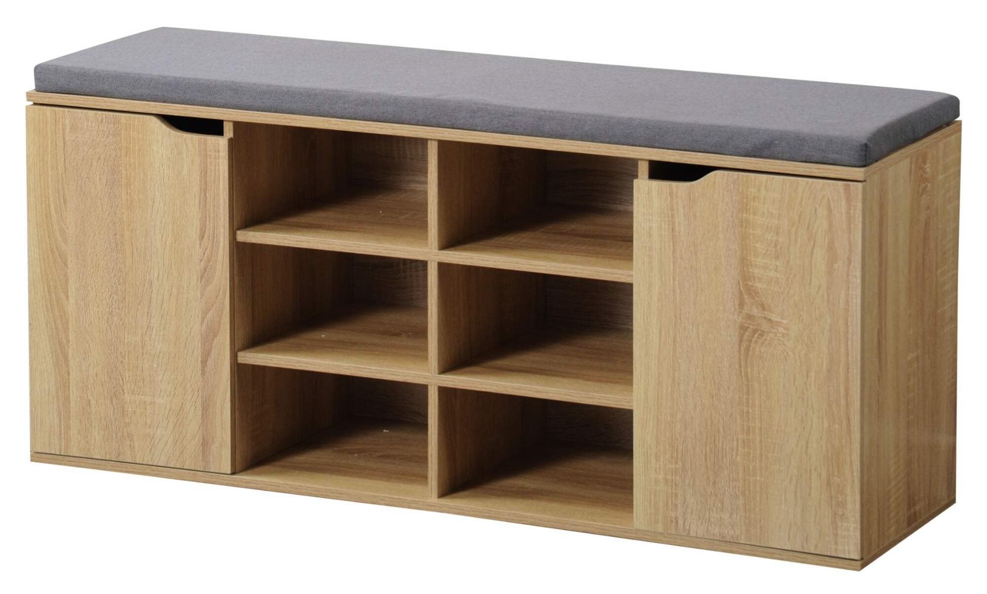 Kesper Botník s podsedákom dub Sonoma 103 × 48 × 30,5 cm