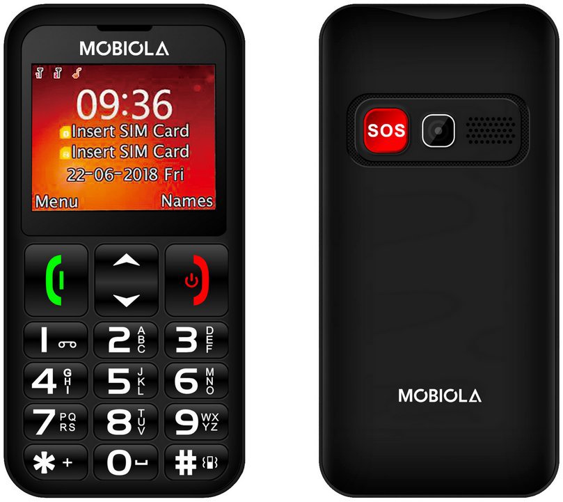 Mobiola MB700 čierna