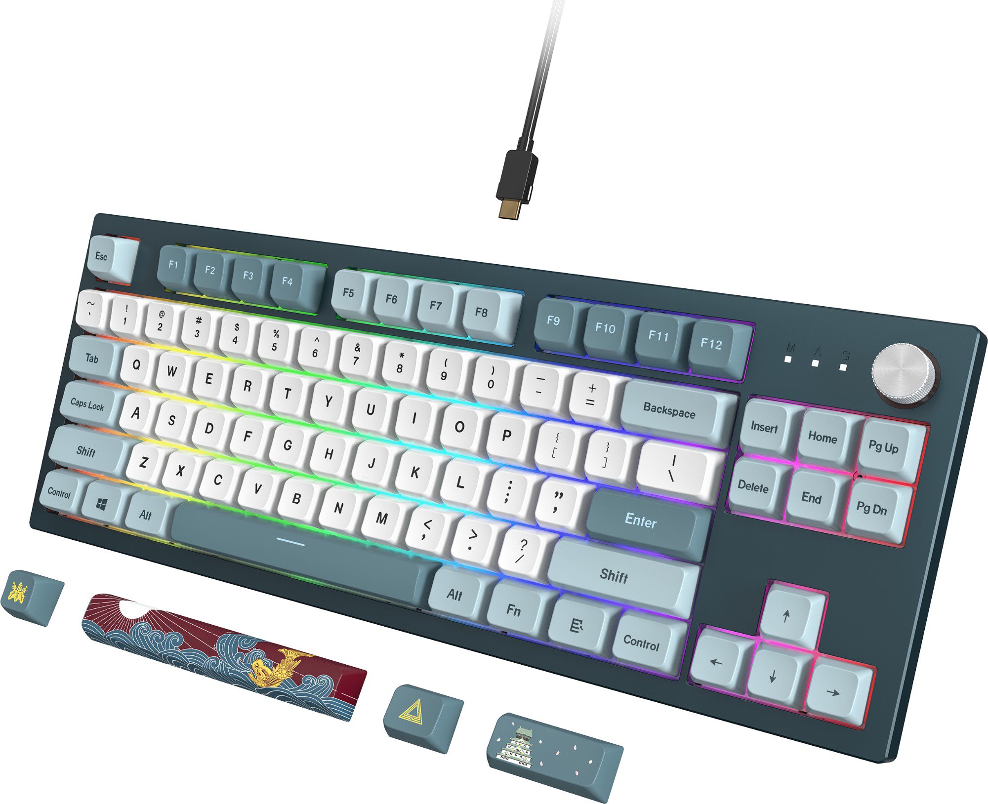 Montech Mkey TKL Freedom Red