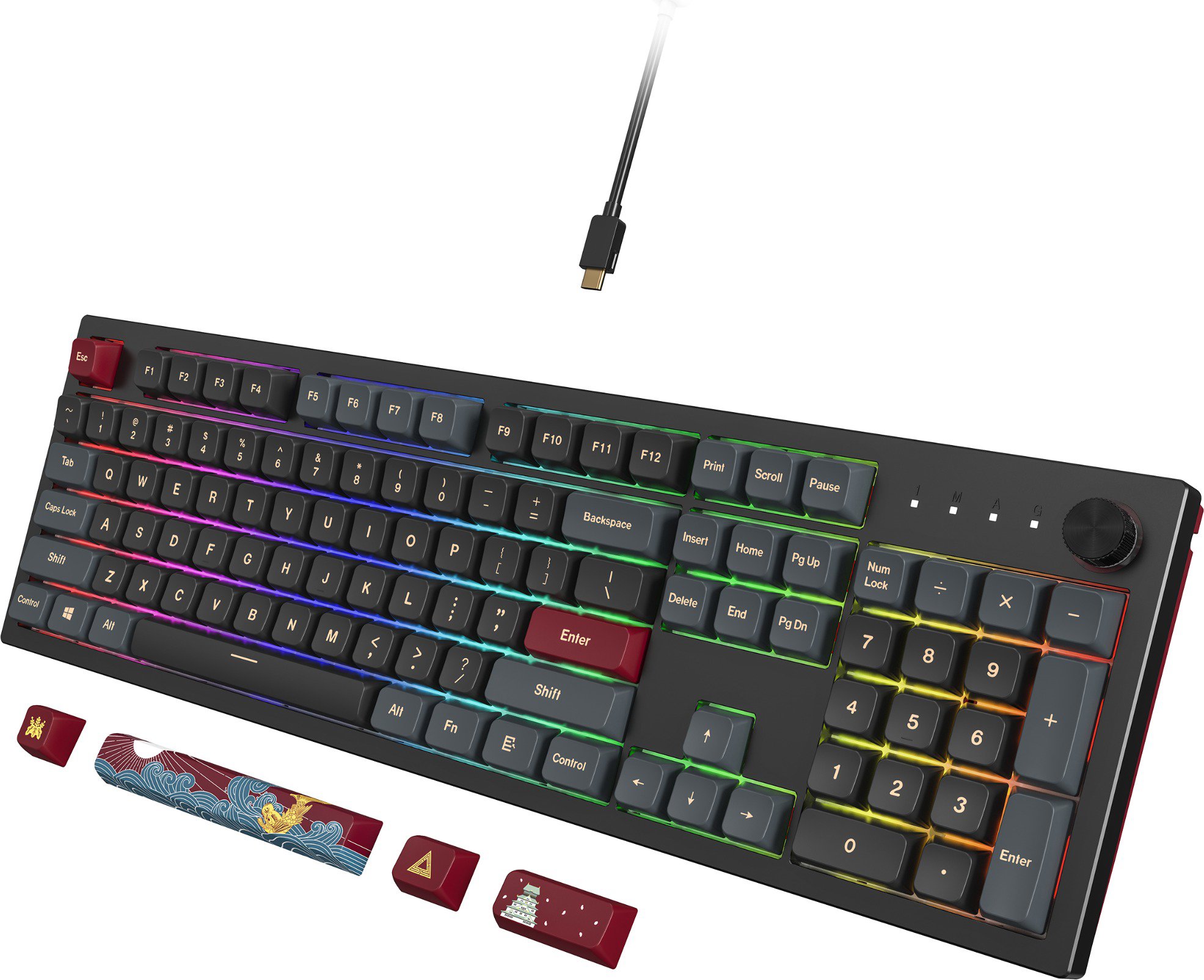 Montech Mkey Darkness Red