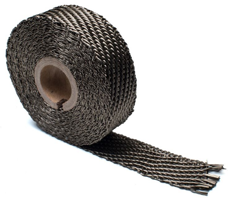 DEi Design Engineering termo izolačná páska na výfuky, titánová, šírka 25 mm, dĺžka 4,5 m