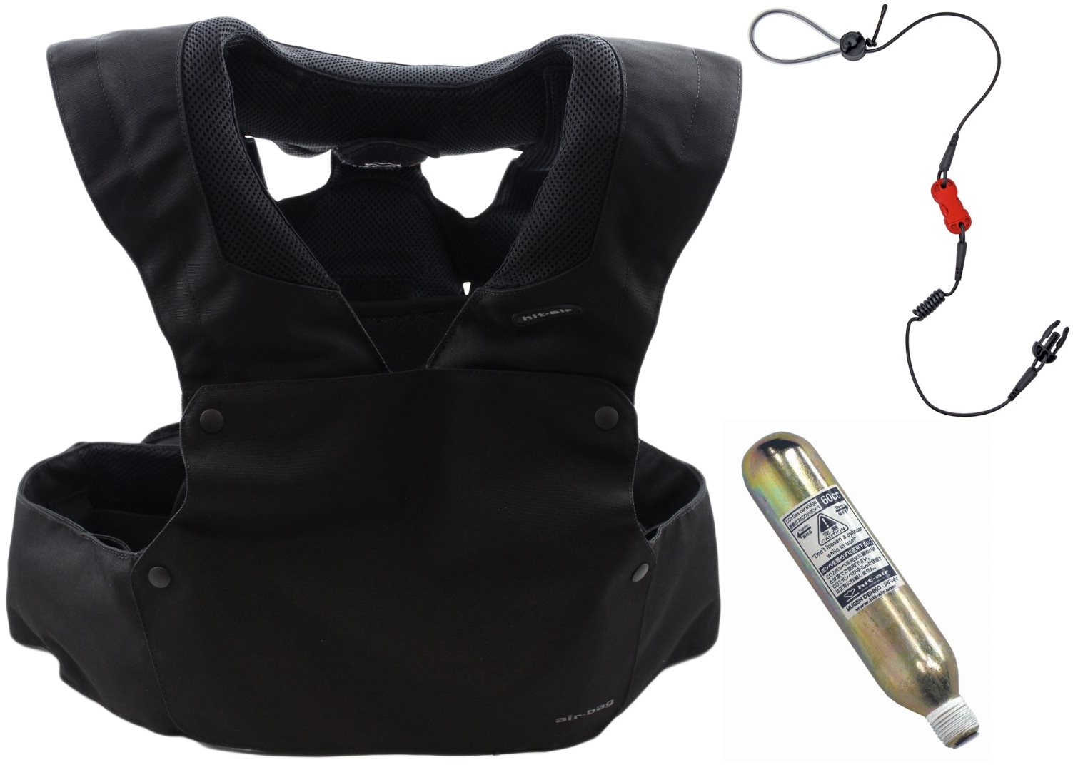 Hit-Air RS-1 Airbag Vesta Čierna (S – M)