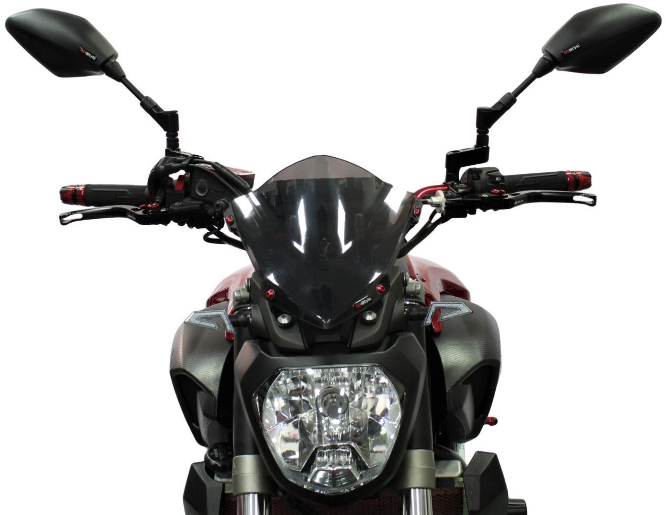 M-Style Naked zrkadlá Yamaha MT-07 MT-09 MT-10