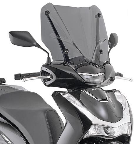 Kappa KD1181S dymové plexi HONDA SH 125/150 (20)