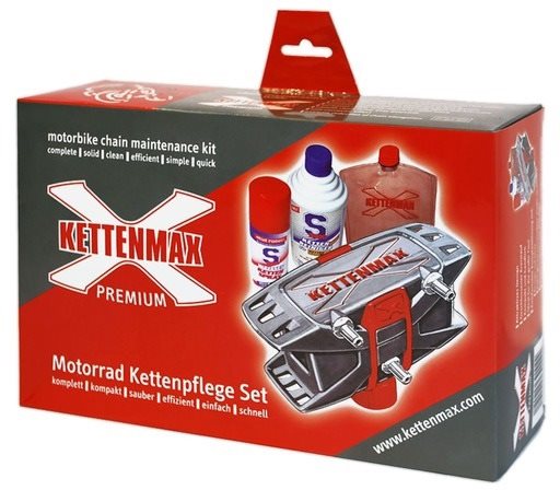 cyklKETTENMAX PREMIUM – práčka na motoové reťaze (kompletná sada vr. čističa a konzervantov reťazí)
