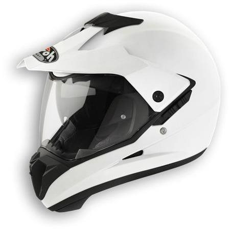 AIROH S5 COLOR S514 – enduro biela, veľkosť S