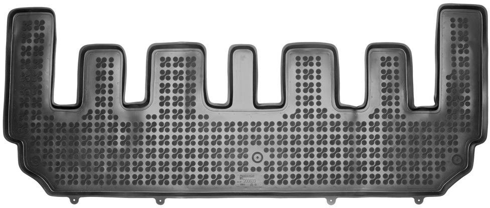 ACI FORD Custom 18- gumové koberčeky čierne s vyšším okrajom (Titanium – druhý rad)