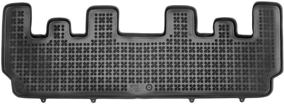 ACI FORD Custom 18- gumové koberčeky čierne s vyšším okrajom (Titanium – tretí rad)