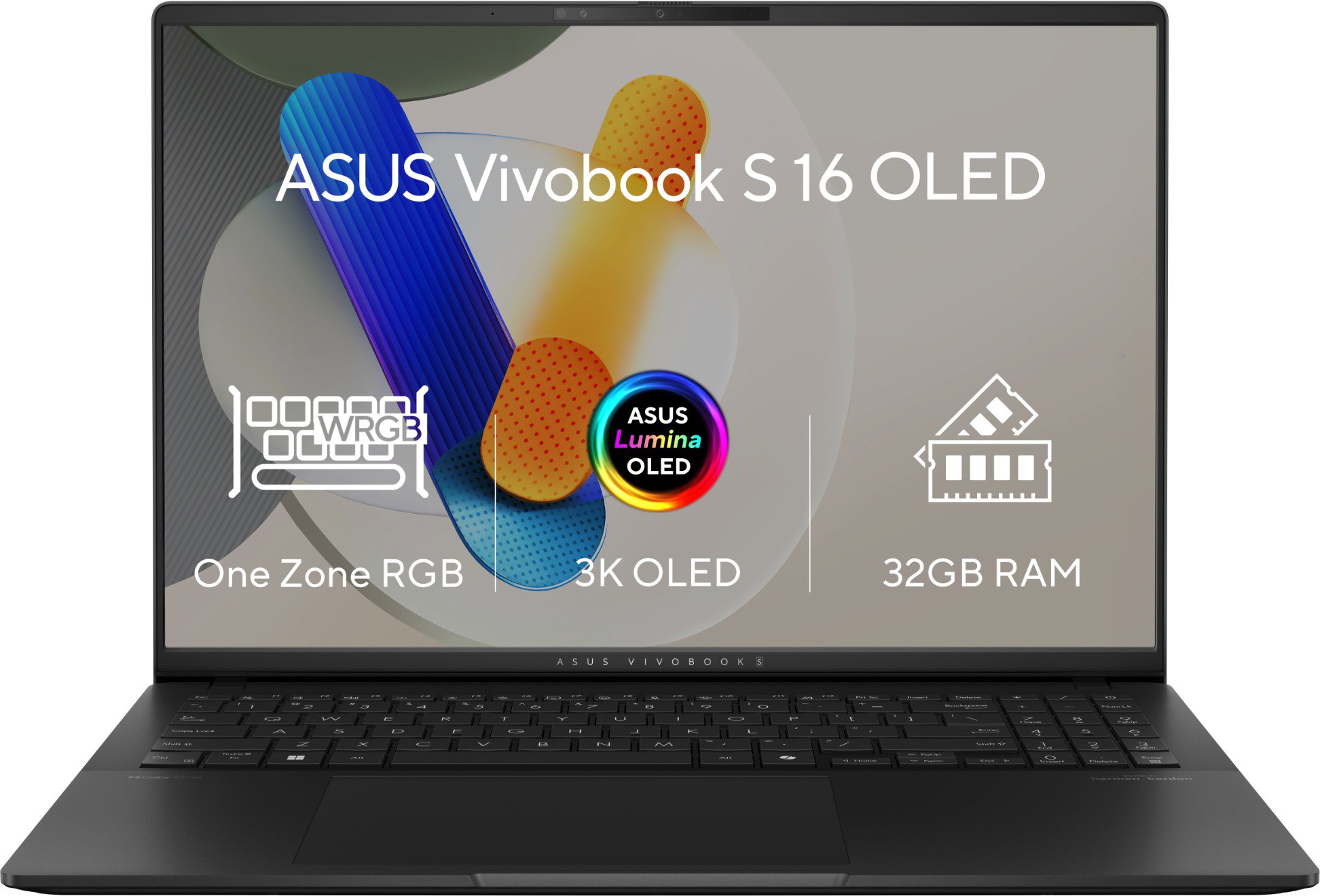ASUS Vivobook S 16 OLED S5606CA-OLED045W Neutral Black celokovový