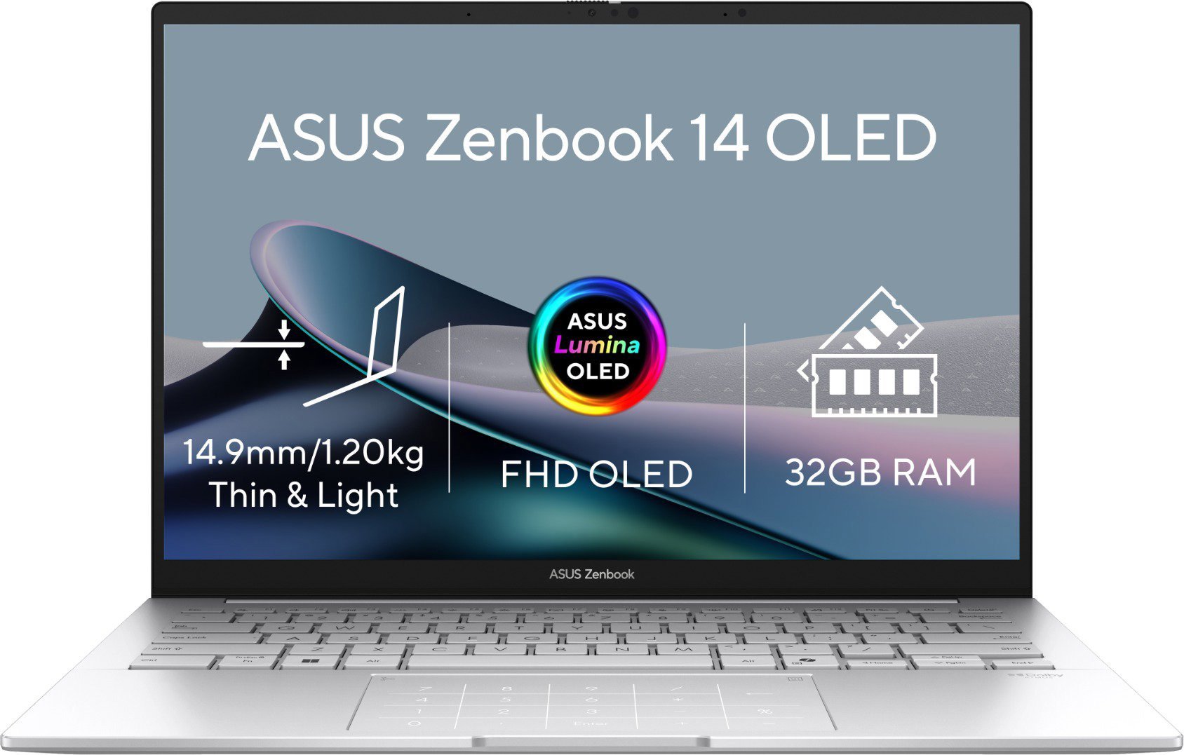 ASUS Zenbook 14 UX3405CA-OLED570W celokovový