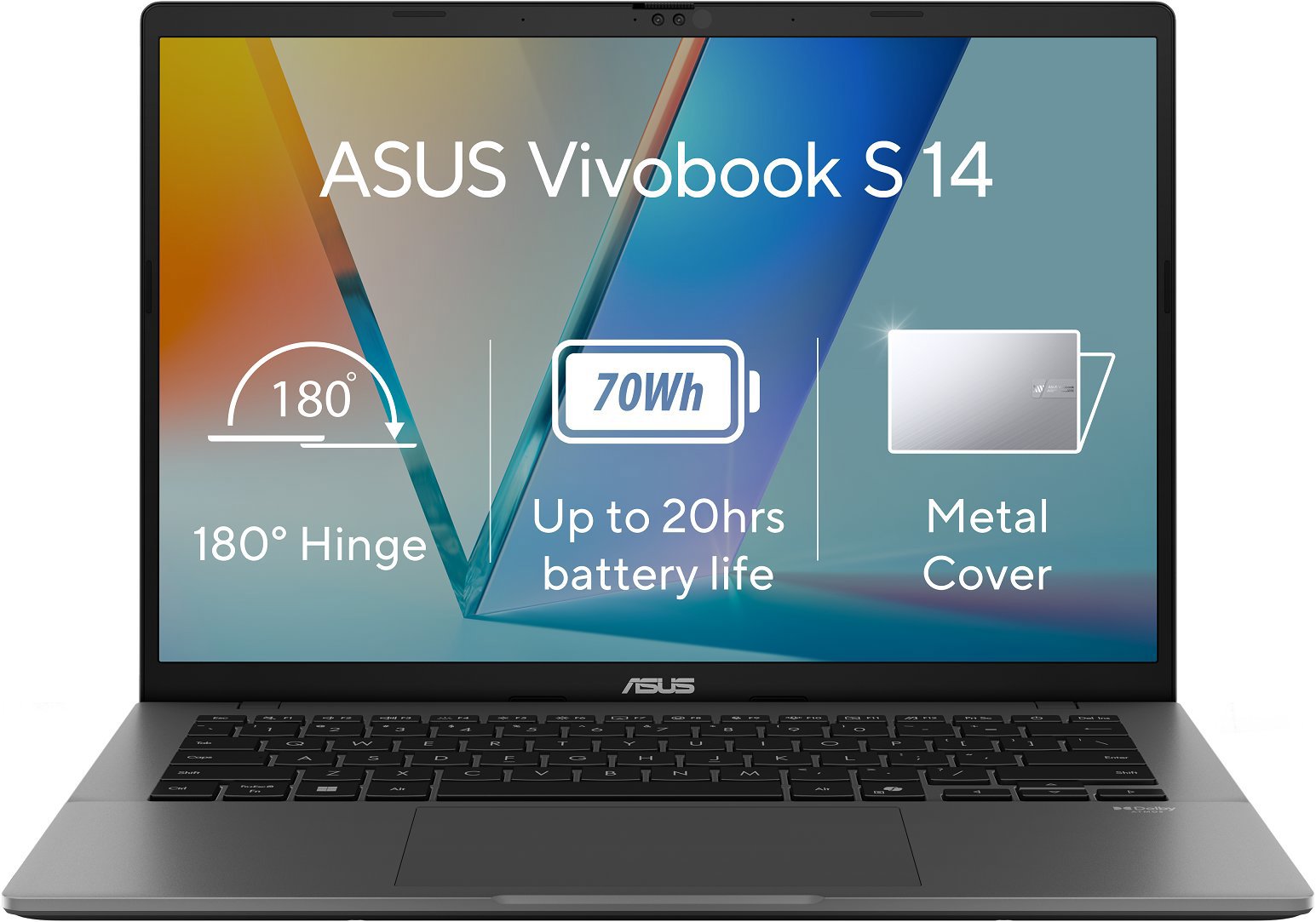 ASUS Vivobook S14 S3407VA-LY072W Matte Gray