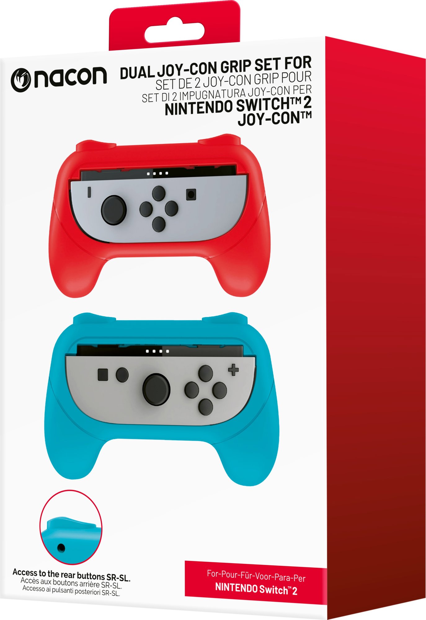 Nacon Dual Joy-Con Grips Set – Nintendo Switch 2