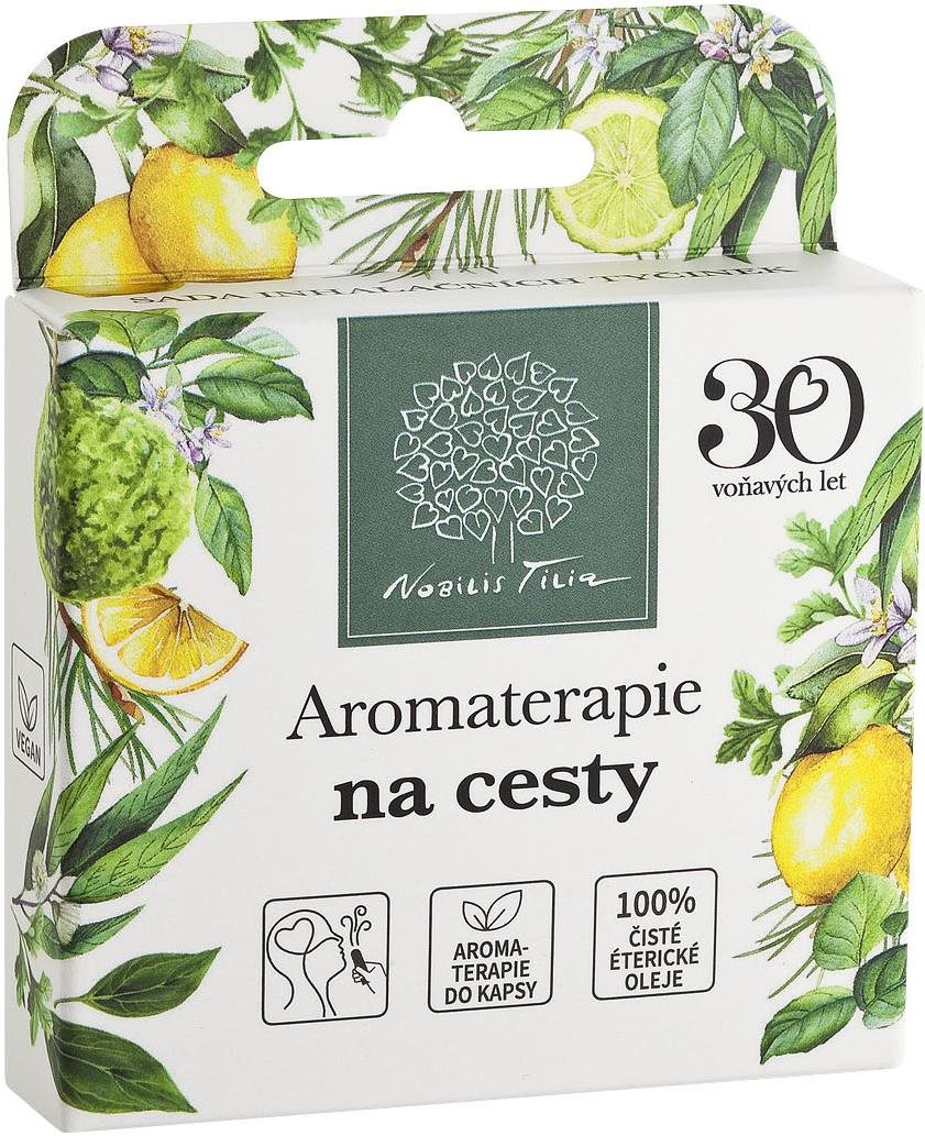 Nobilis Tilia Aromaterapia na cesty, súprava inhalačných tyčiniek New