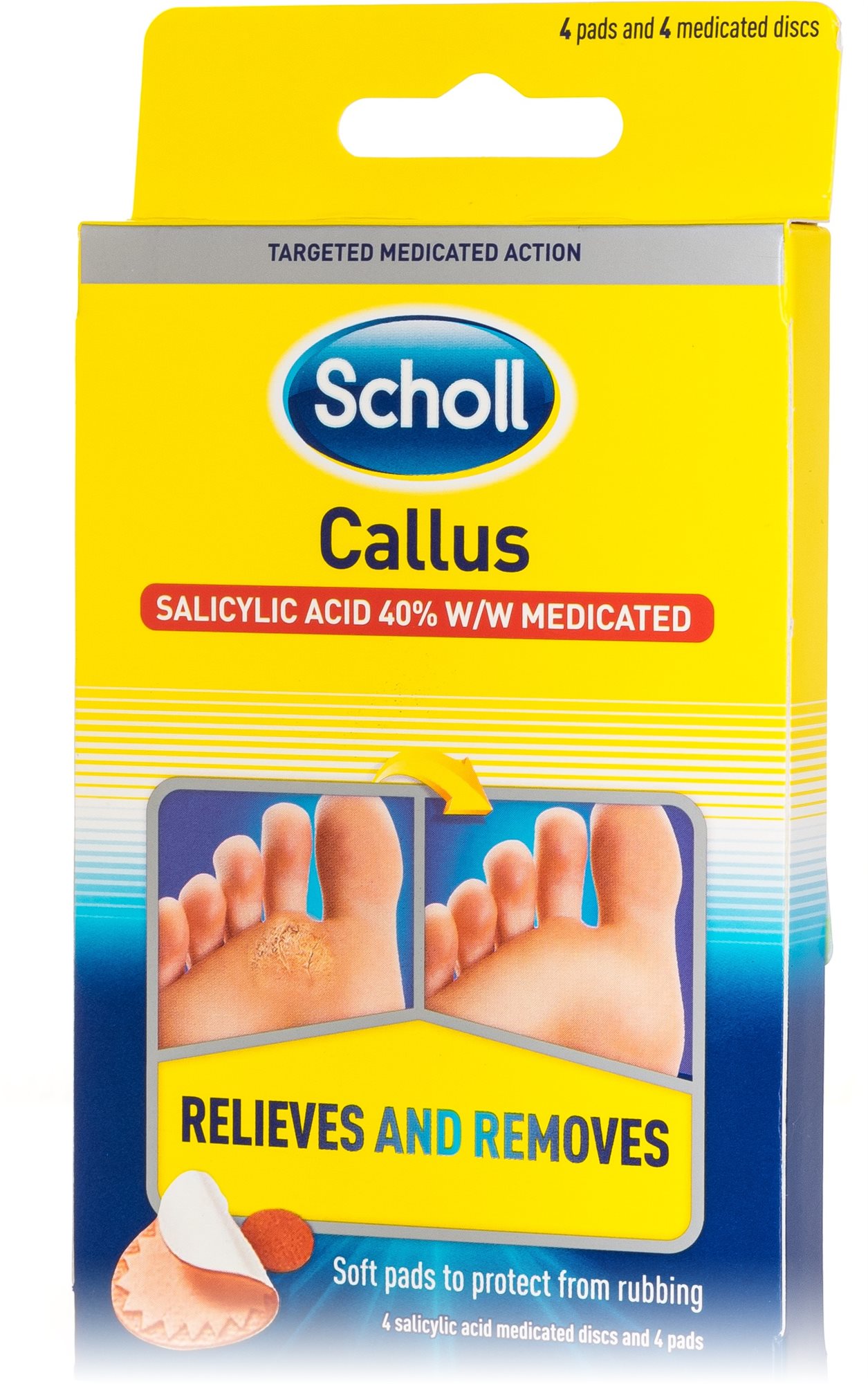 SCHOLL Callus Removal Pads