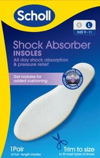 SCHOLL Shock Reducer Insole