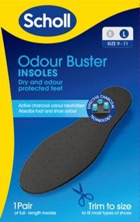 SCHOLL Odour Buster Insole
