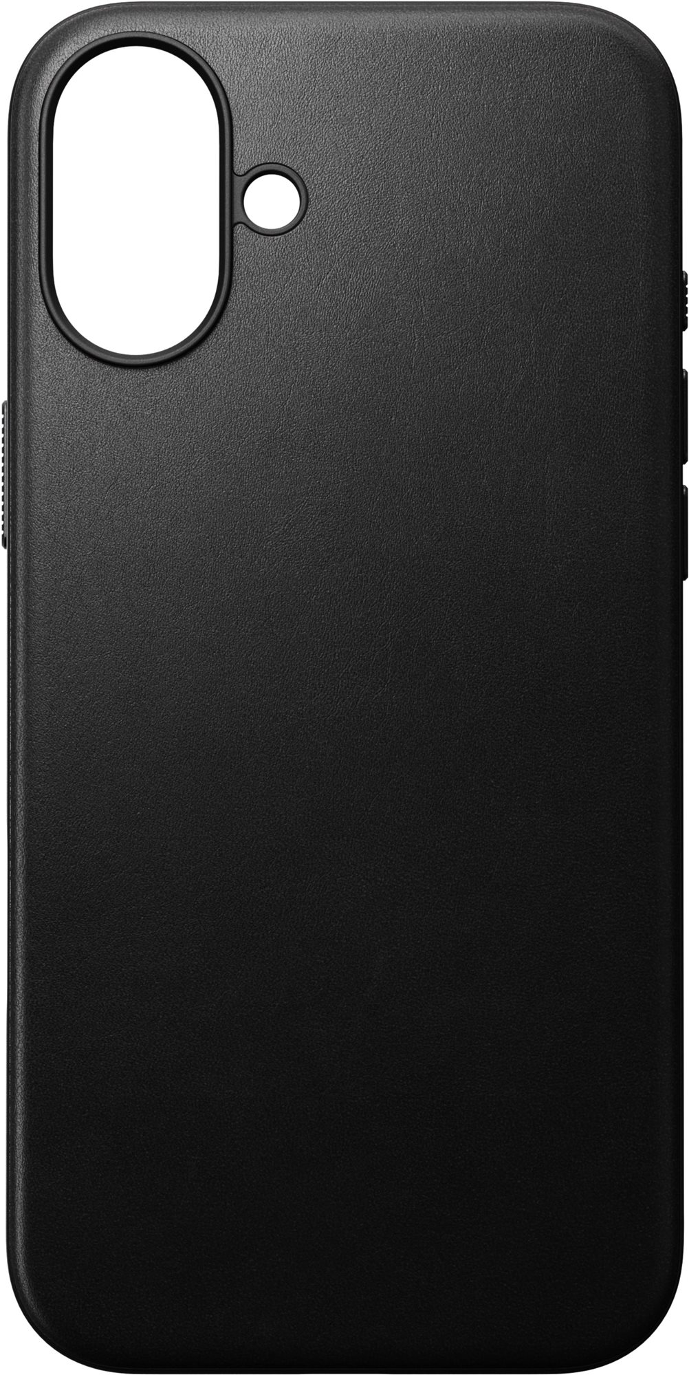 Nomad Modern Leather Case Black iPhone 16 Plus