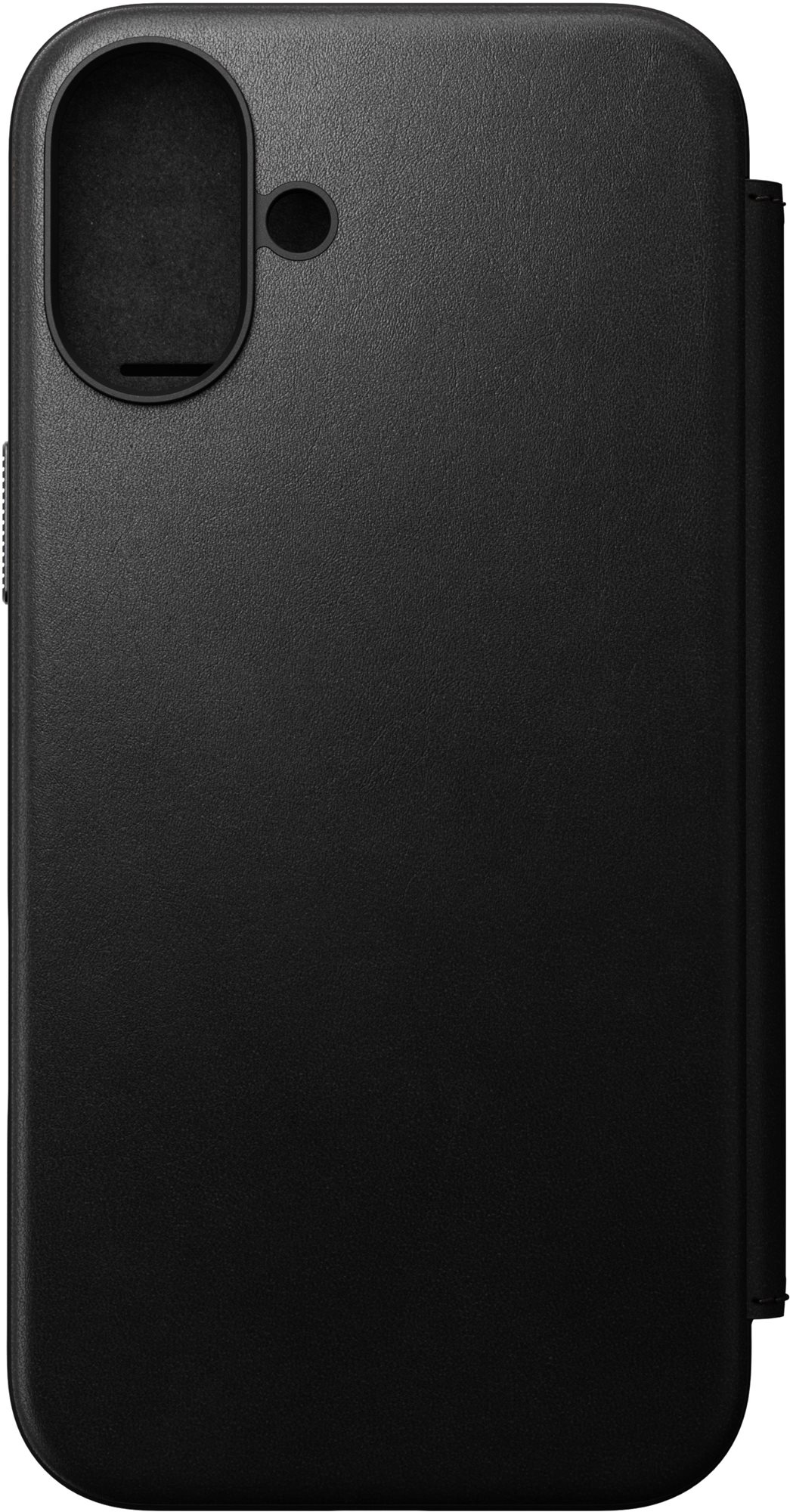 Nomad Modern Leather Folio Black iPhone 16 Plus