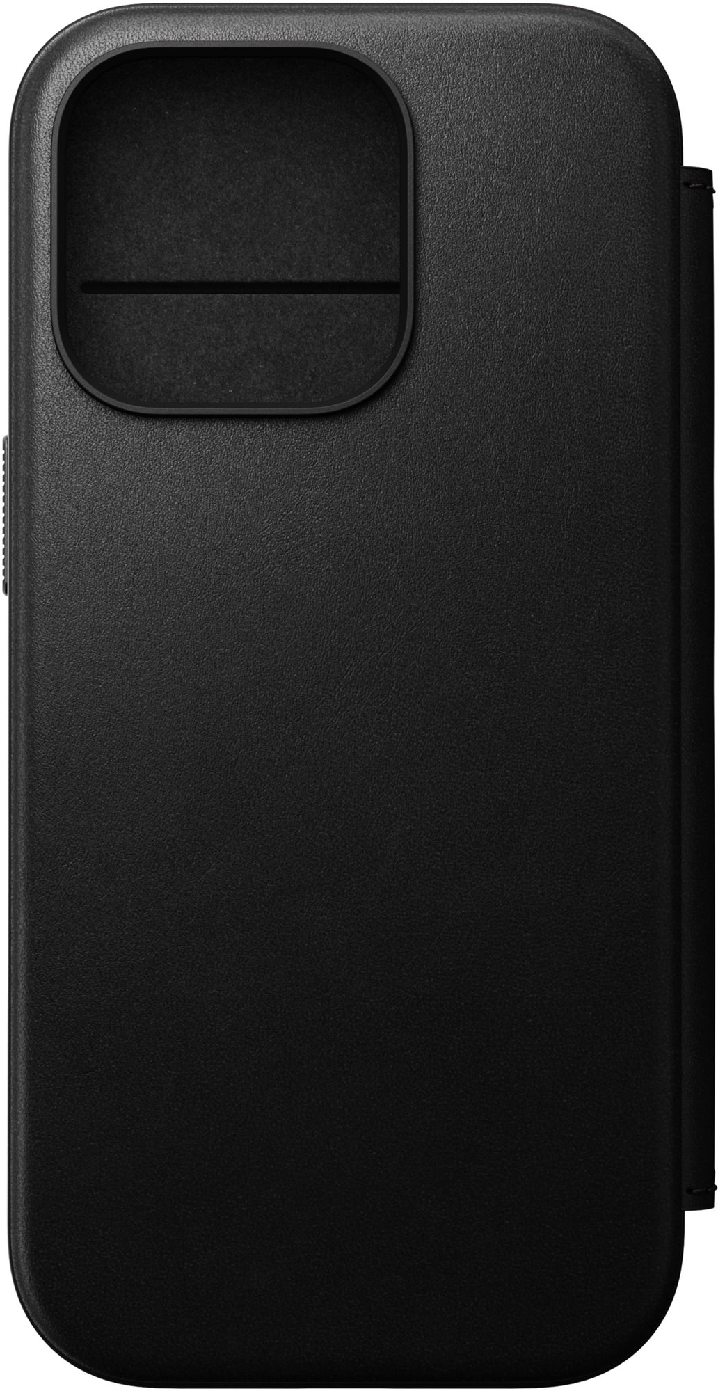 Nomad Modern Leather Folio Black iPhone 16 Pro