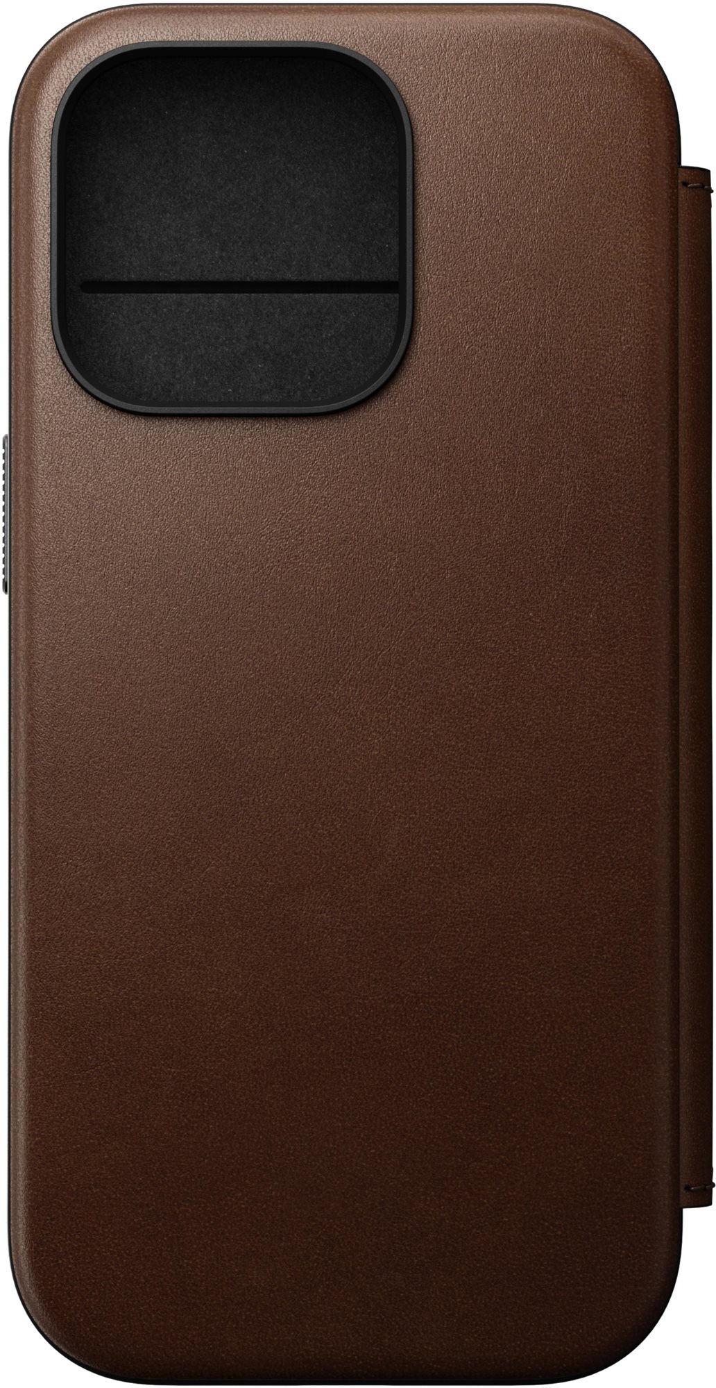 Nomad Modern Leather Folio Brown iPhone 16 Pro