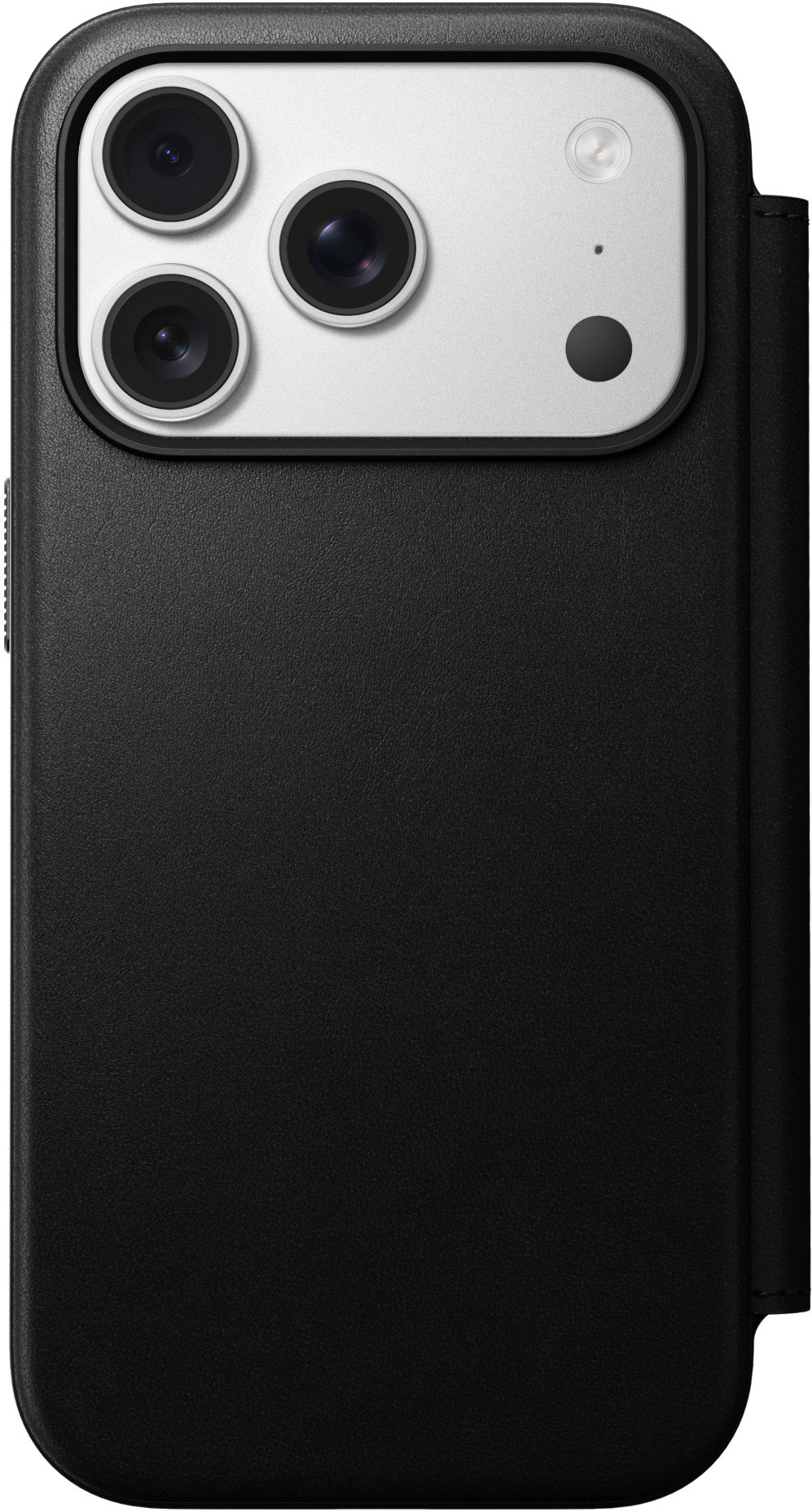 Nomad Modern Leather Folio Black iPhone 17 Pro