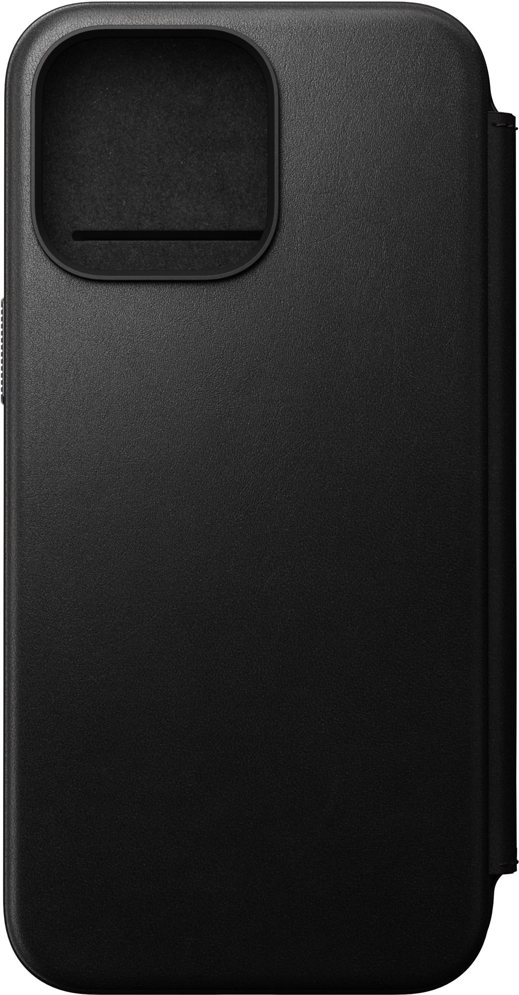 Nomad Modern Leather Folio Black iPhone 15 Pro Max